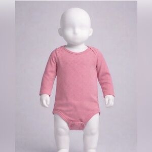 Carter's Soft Pink Long Sleeve Bodysuit
